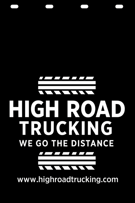 Custom Semi-Truck, Work Truck, Box Truck Mud Flap | Create Your Own Mud Flaps | Add Your Own Logo Or Text | Custom Mud Flap Template Designs v265