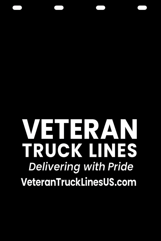 Custom Semi-Truck, Work Truck, Box Truck Mud Flap | Create Your Own Mud Flaps | Add Your Own Logo Or Text | Custom Mud Flap Template Designs v268