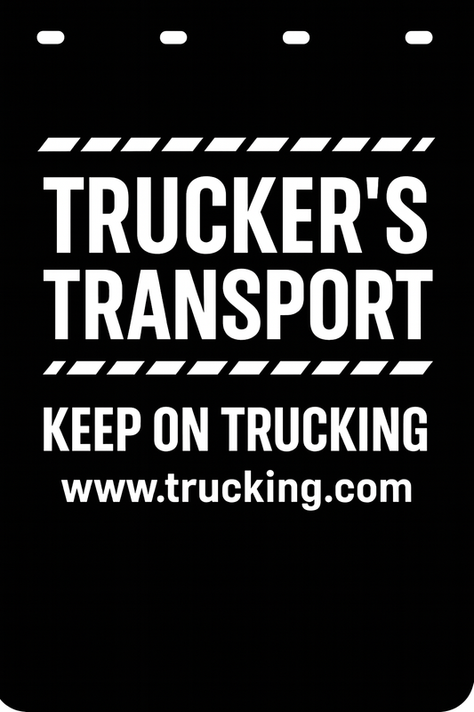 Custom Semi-Truck, Work Truck, Box Truck Mud Flap | Create Your Own Mud Flaps | Add Your Own Logo Or Text | Custom Mud Flap Template Designs v275