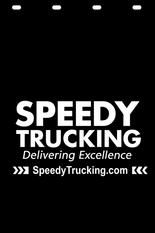 Custom Semi-Truck, Work Truck, Box Truck Mud Flap | Create Your Own Mud Flaps | Add Your Own Logo Or Text | Custom Mud Flap Template Designs v276