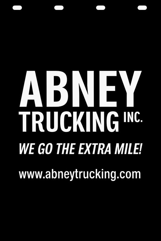 Custom Semi-Truck, Work Truck, Box Truck Mud Flap | Create Your Own Mud Flaps | Add Your Own Logo Or Text | Custom Mud Flap Template Designs v277