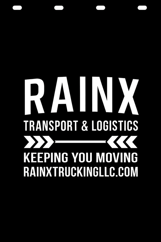 Custom Semi-Truck, Work Truck, Box Truck Mud Flap | Create Your Own Mud Flaps | Add Your Own Logo Or Text | Custom Mud Flap Template Designs v278
