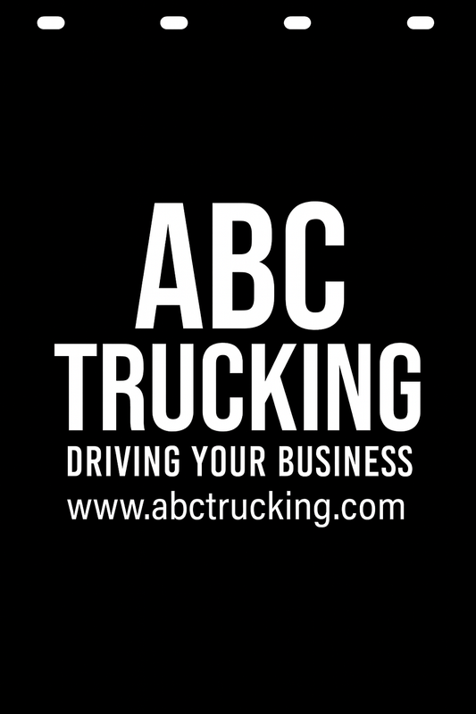 Custom Semi-Truck, Work Truck, Box Truck Mud Flap | Create Your Own Mud Flaps | Add Your Own Logo Or Text | Custom Mud Flap Template Designs v278