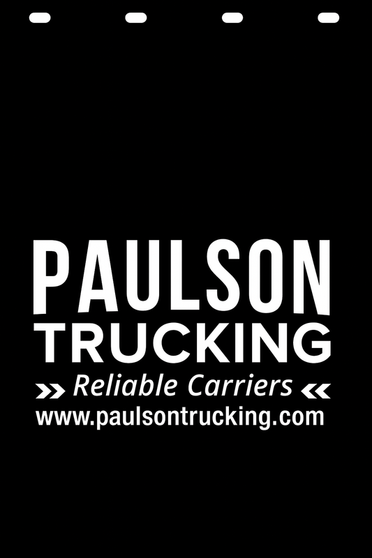 Custom Semi-Truck, Work Truck, Box Truck Mud Flap | Create Your Own Mud Flaps | Add Your Own Logo Or Text | Custom Mud Flap Template Designs v278