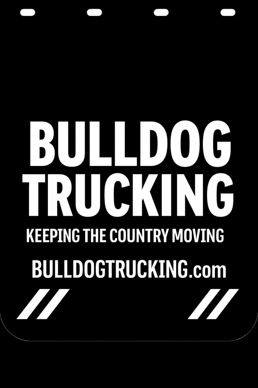 Custom Semi-Truck, Work Truck, Box Truck Mud Flap | Create Your Own Mud Flaps | Add Your Own Logo Or Text | Custom Mud Flap Template Designs v278