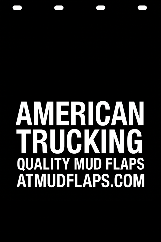 Custom Semi-Truck, Work Truck, Box Truck Mud Flap | Create Your Own Mud Flaps | Add Your Own Logo Or Text | Custom Mud Flap Template Designs v278