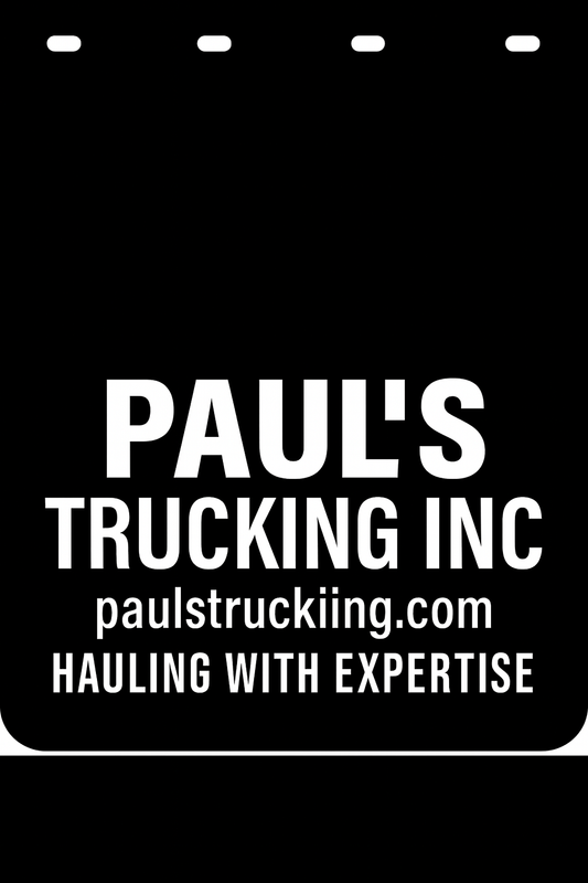 Custom Semi-Truck, Work Truck, Box Truck Mud Flap | Create Your Own Mud Flaps | Add Your Own Logo Or Text | Custom Mud Flap Template Designs v278