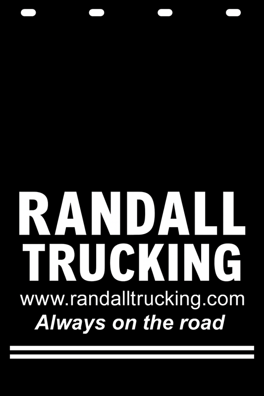 Custom Semi-Truck, Work Truck, Box Truck Mud Flap | Create Your Own Mud Flaps | Add Your Own Logo Or Text | Custom Mud Flap Template Designs v278