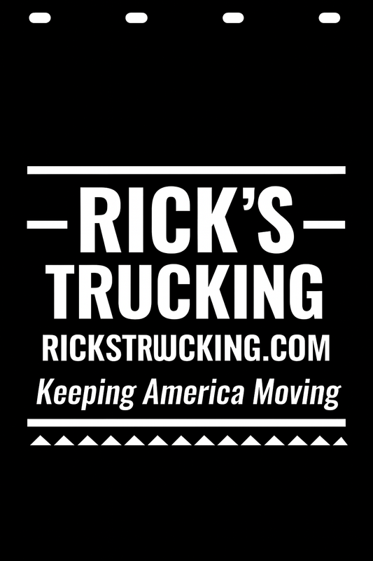 Custom Semi-Truck, Work Truck, Box Truck Mud Flap | Create Your Own Mud Flaps | Add Your Own Logo Or Text | Custom Mud Flap Template Designs v278