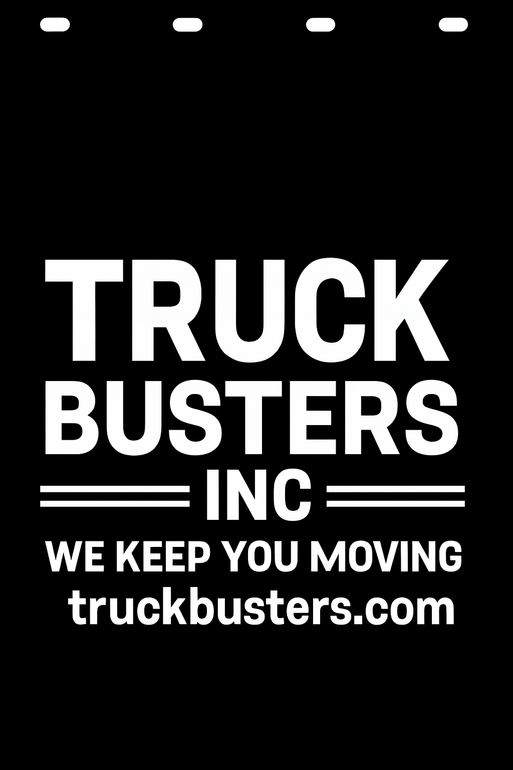 Custom Semi-Truck, Work Truck, Box Truck Mud Flap | Create Your Own Mud Flaps | Add Your Own Logo Or Text | Custom Mud Flap Template Designs v278