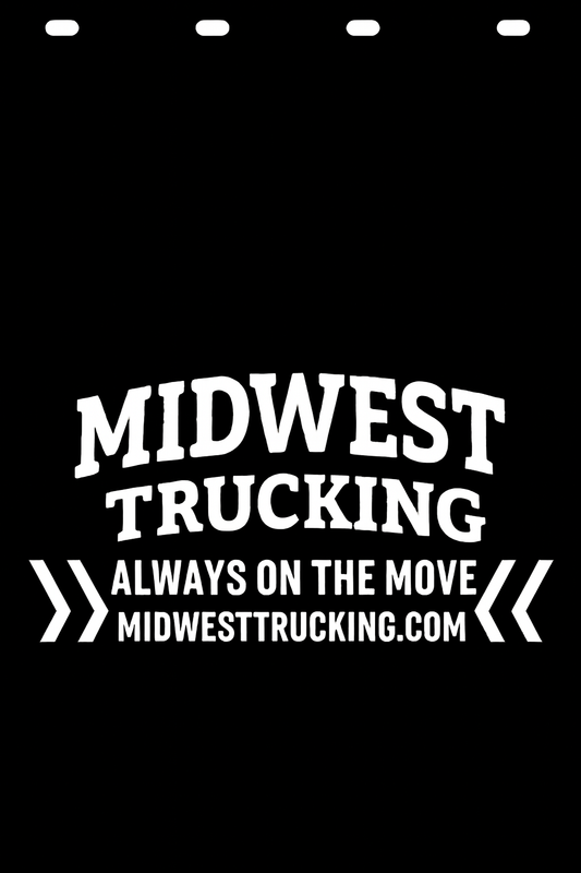 Custom Semi-Truck, Work Truck, Box Truck Mud Flap | Create Your Own Mud Flaps | Add Your Own Logo Or Text | Custom Mud Flap Template Designs v278