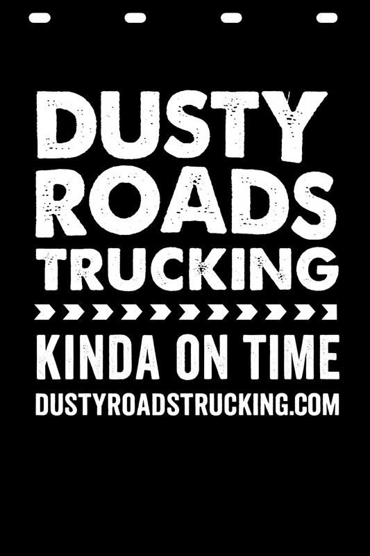 Custom Semi-Truck, Work Truck, Box Truck Mud Flap | Create Your Own Mud Flaps | Add Your Own Logo Or Text | Custom Mud Flap Template Designs v278