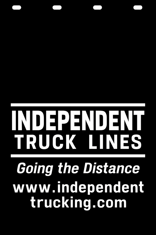 Custom Semi-Truck, Work Truck, Box Truck Mud Flap | Create Your Own Mud Flaps | Add Your Own Logo Or Text | Custom Mud Flap Template Designs v278