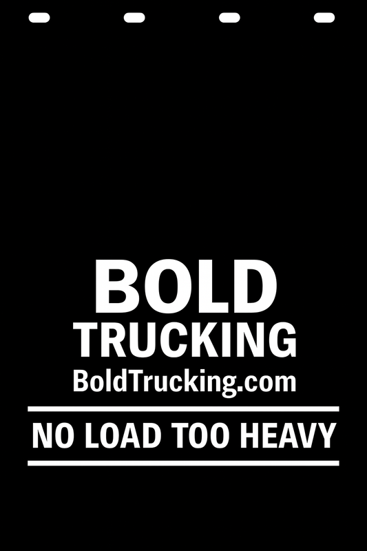Custom Semi-Truck, Work Truck, Box Truck Mud Flap | Create Your Own Mud Flaps | Add Your Own Logo Or Text | Custom Mud Flap Template Designs v278