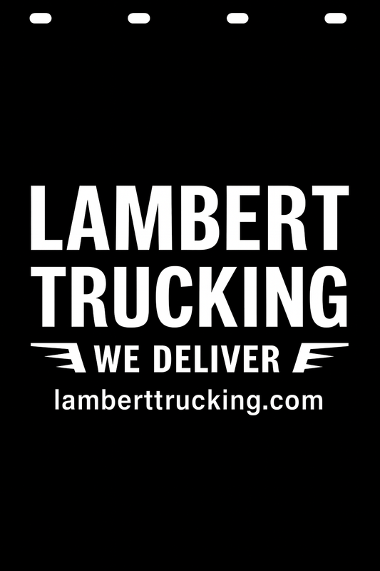 Custom Semi-Truck, Work Truck, Box Truck Mud Flap | Create Your Own Mud Flaps | Add Your Own Logo Or Text | Custom Mud Flap Template Designs v278
