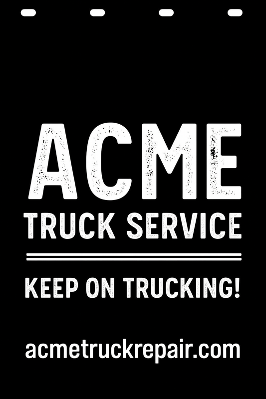 Custom Semi-Truck, Work Truck, Box Truck Mud Flap | Create Your Own Mud Flaps | Add Your Own Logo Or Text | Custom Mud Flap Template Designs v278