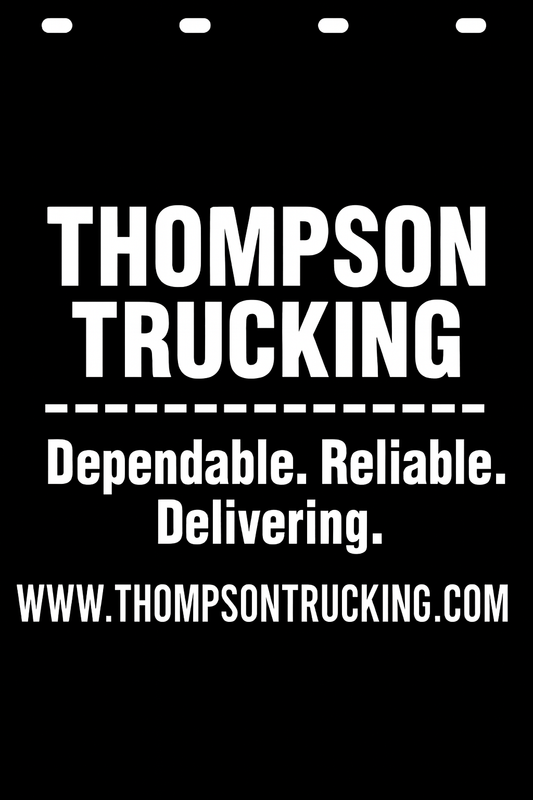 Custom Semi-Truck, Work Truck, Box Truck Mud Flap | Create Your Own Mud Flaps | Add Your Own Logo Or Text | Custom Mud Flap Template Designs v278