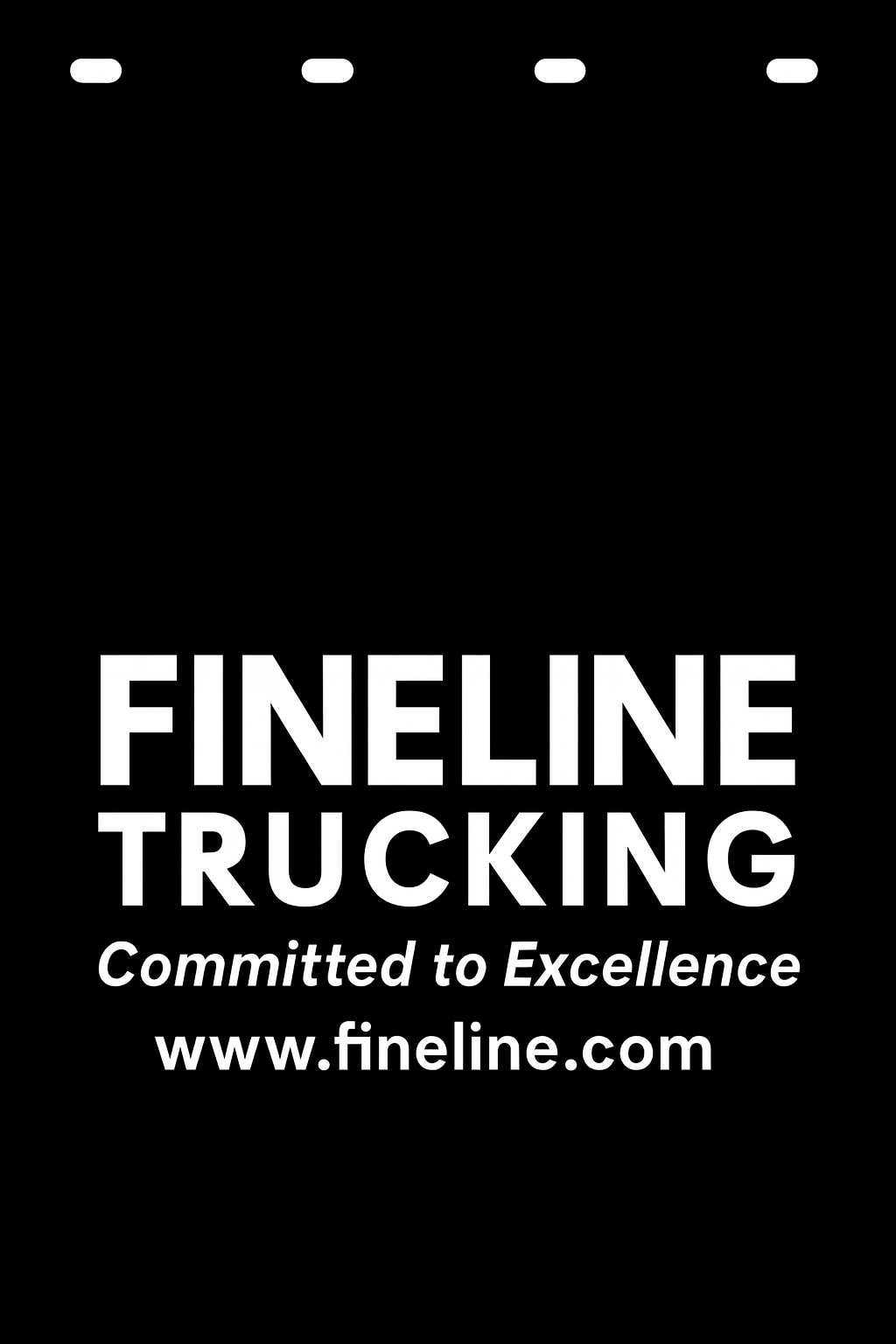 Custom Semi-Truck, Work Truck, Box Truck Mud Flap | Create Your Own Mud Flaps | Add Your Own Logo Or Text | Custom Mud Flap Template Designs v278