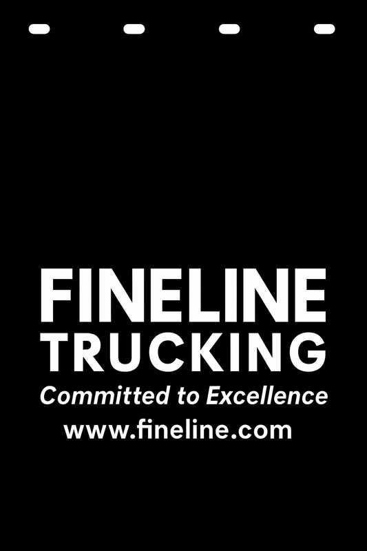 Custom Semi-Truck, Work Truck, Box Truck Mud Flap | Create Your Own Mud Flaps | Add Your Own Logo Or Text | Custom Mud Flap Template Designs v278