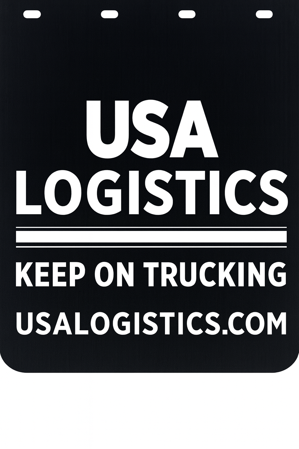 Custom Semi-Truck, Work Truck, Box Truck Mud Flap | Create Your Own Mud Flaps | Add Your Own Logo Or Text | Custom Mud Flap Template Designs v278