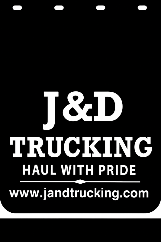 Custom Semi-Truck, Work Truck, Box Truck Mud Flap | Create Your Own Mud Flaps | Add Your Own Logo Or Text | Custom Mud Flap Template Designs v278