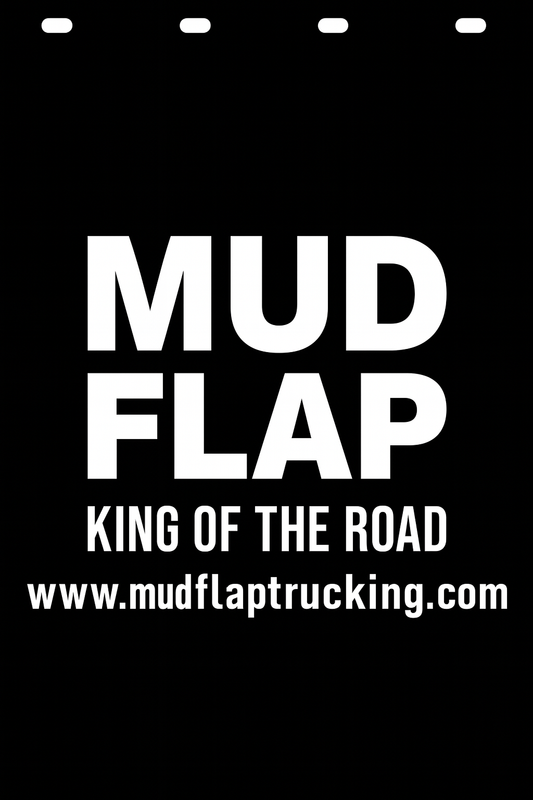 Custom Semi-Truck, Work Truck, Box Truck Mud Flap | Create Your Own Mud Flaps | Add Your Own Logo Or Text | Custom Mud Flap Template Designs v278