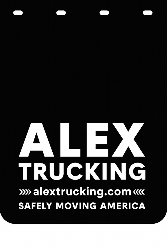 Custom Semi-Truck, Work Truck, Box Truck Mud Flap | Create Your Own Mud Flaps | Add Your Own Logo Or Text | Custom Mud Flap Template Designs v278