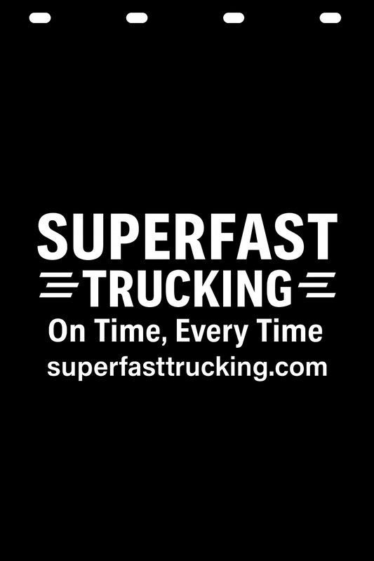 Custom Semi-Truck, Work Truck, Box Truck Mud Flap | Create Your Own Mud Flaps | Add Your Own Logo Or Text | Custom Mud Flap Template Designs v278