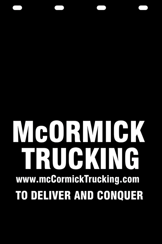 Custom Semi-Truck, Work Truck, Box Truck Mud Flap | Create Your Own Mud Flaps | Add Your Own Logo Or Text | Custom Mud Flap Template Designs v278