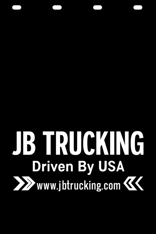 Custom Semi-Truck, Work Truck, Box Truck Mud Flap | Create Your Own Mud Flaps | Add Your Own Logo Or Text | Custom Mud Flap Template Designs v278