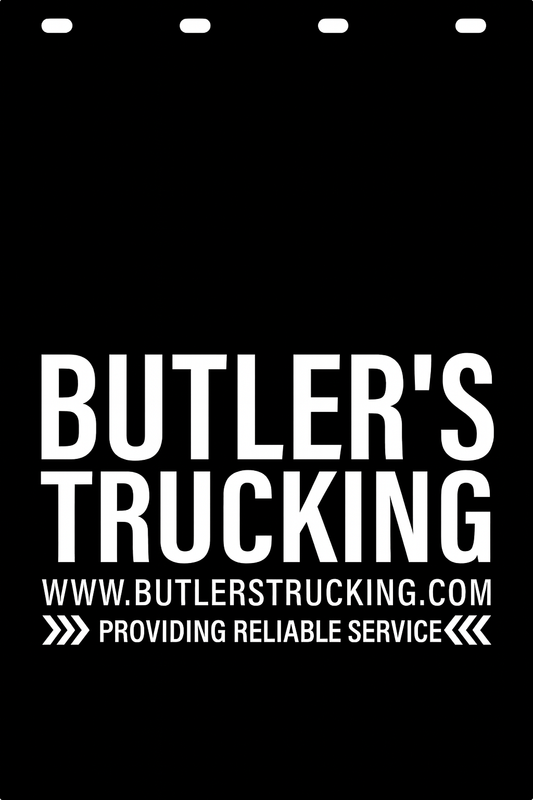 Custom Semi-Truck, Work Truck, Box Truck Mud Flap | Create Your Own Mud Flaps | Add Your Own Logo Or Text | Custom Mud Flap Template Designs v278