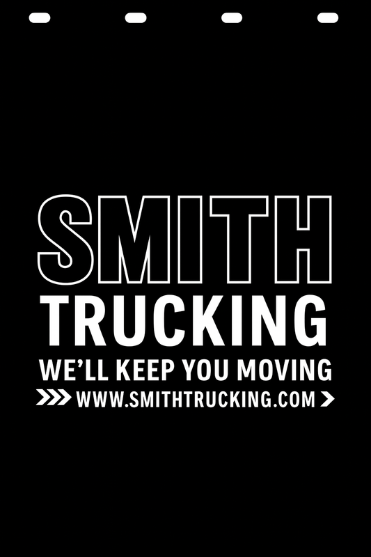 Custom Semi-Truck, Work Truck, Box Truck Mud Flap | Create Your Own Mud Flaps | Add Your Own Logo Or Text | Custom Mud Flap Template Designs v278
