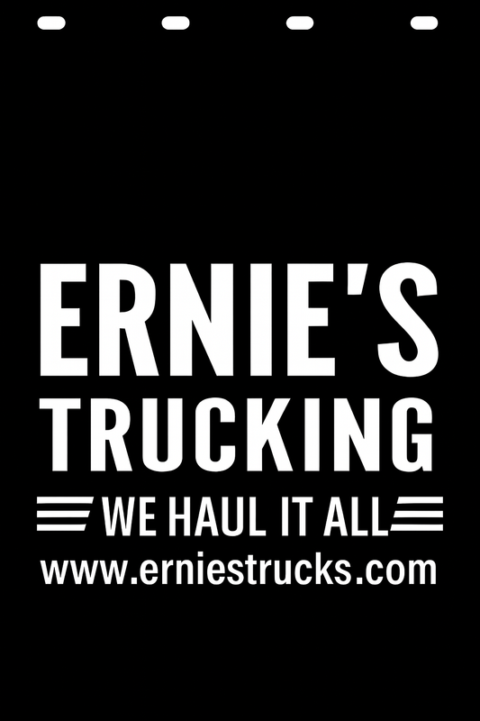 Custom Semi-Truck, Work Truck, Box Truck Mud Flap | Create Your Own Mud Flaps | Add Your Own Logo Or Text | Custom Mud Flap Template Designs v278