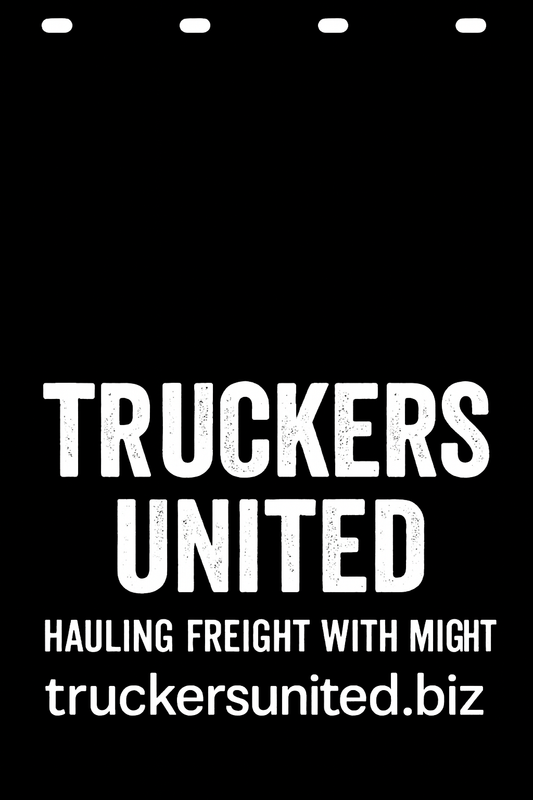Custom Semi-Truck, Work Truck, Box Truck Mud Flap | Create Your Own Mud Flaps | Add Your Own Logo Or Text | Custom Mud Flap Template Designs v278