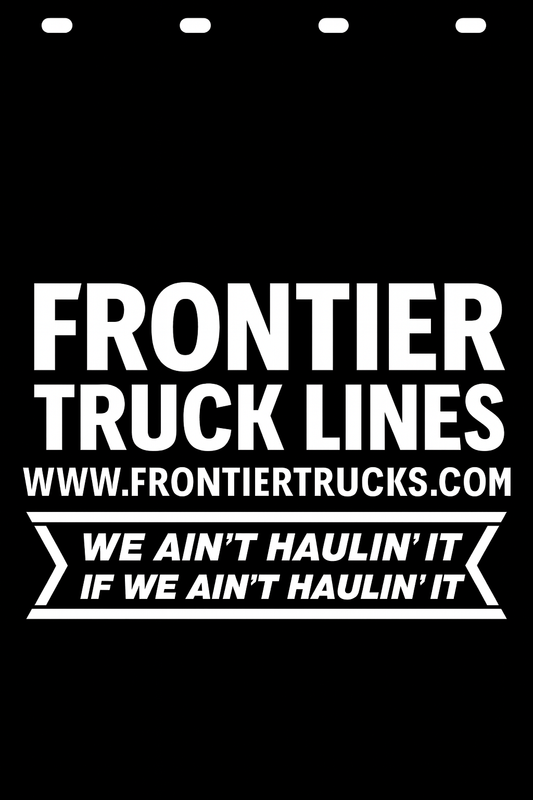 Custom Semi-Truck, Work Truck, Box Truck Mud Flap | Create Your Own Mud Flaps | Add Your Own Logo Or Text | Custom Mud Flap Template Designs v278