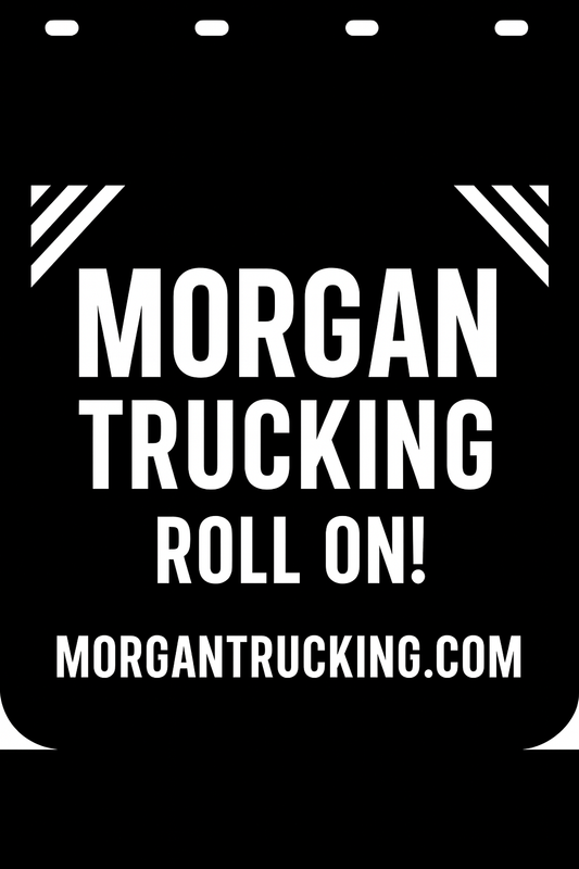 Custom Semi-Truck, Work Truck, Box Truck Mud Flap | Create Your Own Mud Flaps | Add Your Own Logo Or Text | Custom Mud Flap Template Designs v278