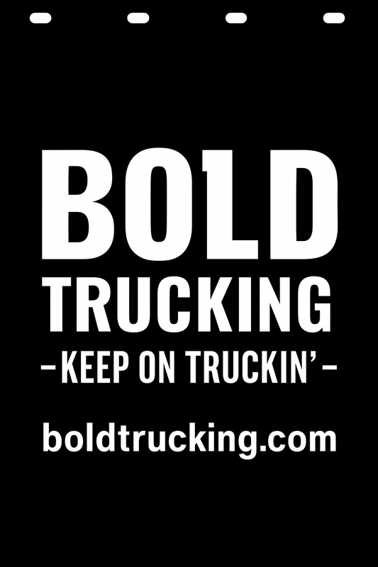 Custom Semi-Truck, Work Truck, Box Truck Mud Flap | Create Your Own Mud Flaps | Add Your Own Logo Or Text | Custom Mud Flap Template Designs v278