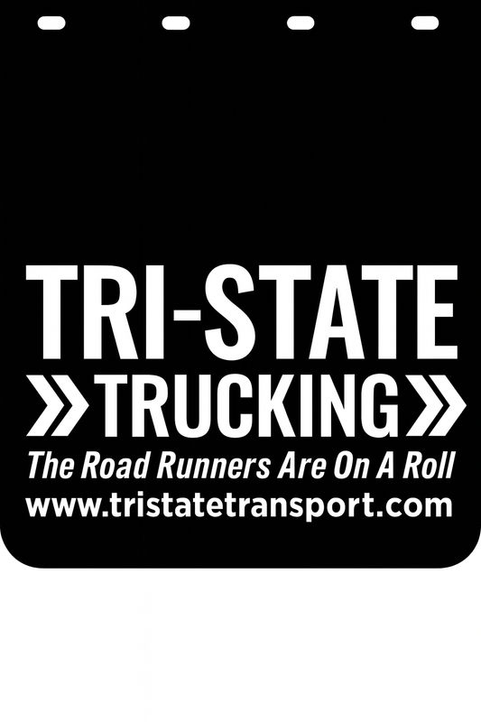 Custom Semi-Truck, Work Truck, Box Truck Mud Flap | Create Your Own Mud Flaps | Add Your Own Logo Or Text | Custom Mud Flap Template Designs v278