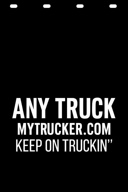 Custom Semi-Truck, Work Truck, Box Truck Mud Flap | Create Your Own Mud Flaps | Add Your Own Logo Or Text | Custom Mud Flap Template Designs v278