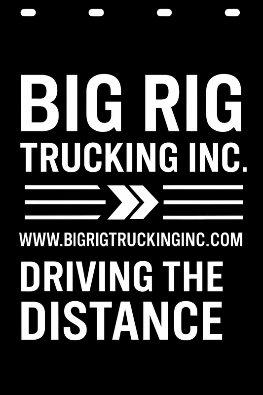 Custom Semi-Truck, Work Truck, Box Truck Mud Flap | Create Your Own Mud Flaps | Add Your Own Logo Or Text | Custom Mud Flap Template Designs v278