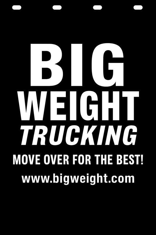 Custom Semi-Truck, Work Truck, Box Truck Mud Flap | Create Your Own Mud Flaps | Add Your Own Logo Or Text | Custom Mud Flap Template Designs v278