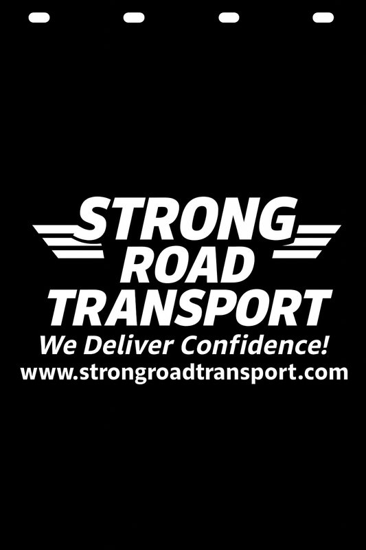 Custom Semi-Truck, Work Truck, Box Truck Mud Flap | Create Your Own Mud Flaps | Add Your Own Logo Or Text | Custom Mud Flap Template Designs v278
