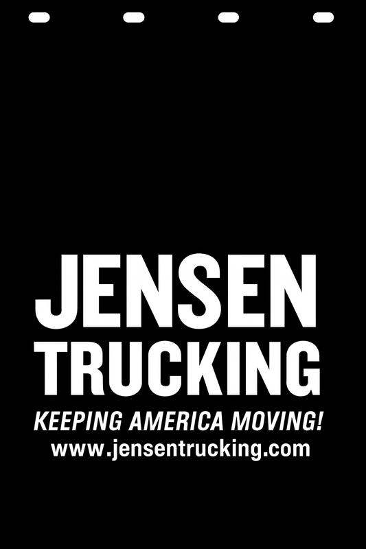 Custom Semi-Truck, Work Truck, Box Truck Mud Flap | Create Your Own Mud Flaps | Add Your Own Logo Or Text | Custom Mud Flap Template Designs v278