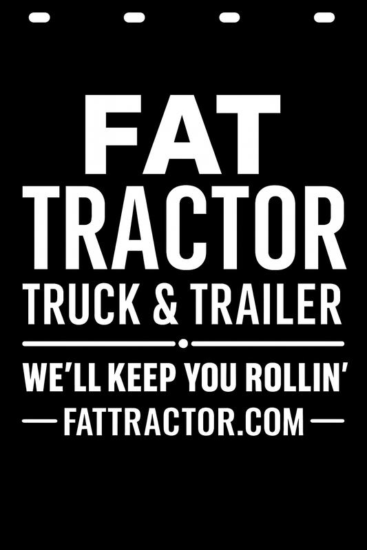 Custom Semi-Truck, Work Truck, Box Truck Mud Flap | Create Your Own Mud Flaps | Add Your Own Logo Or Text | Custom Mud Flap Template Designs v278