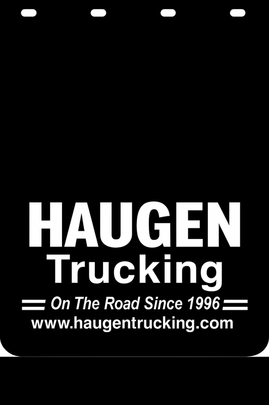 Custom Semi-Truck, Work Truck, Box Truck Mud Flap | Create Your Own Mud Flaps | Add Your Own Logo Or Text | Custom Mud Flap Template Designs v278
