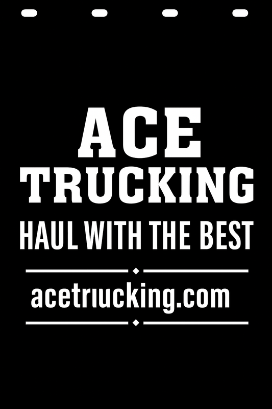 Custom Semi-Truck, Work Truck, Box Truck Mud Flap | Create Your Own Mud Flaps | Add Your Own Logo Or Text | Custom Mud Flap Template Designs v278