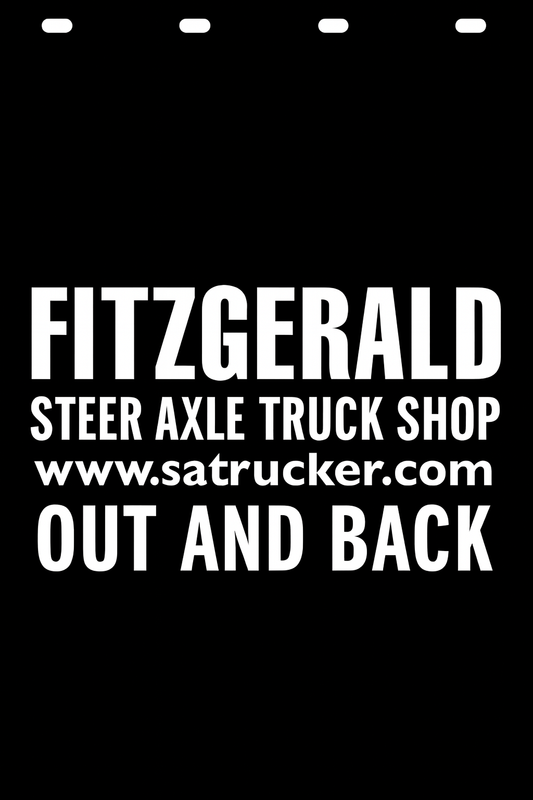 Custom Semi-Truck, Work Truck, Box Truck Mud Flap | Create Your Own Mud Flaps | Add Your Own Logo Or Text | Custom Mud Flap Template Designs v278