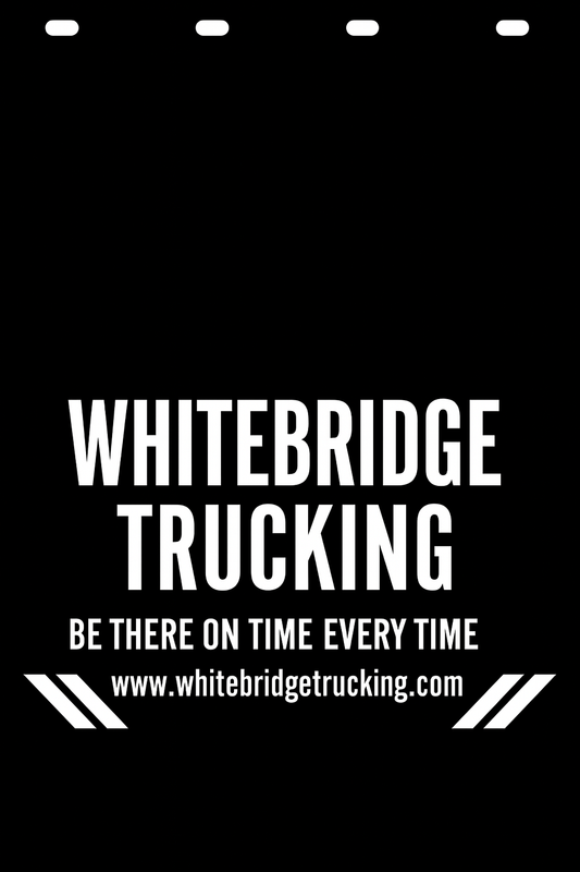 Custom Semi-Truck, Work Truck, Box Truck Mud Flap | Create Your Own Mud Flaps | Add Your Own Logo Or Text | Custom Mud Flap Template Designs v278