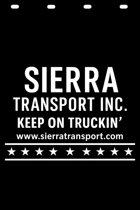 Custom Semi-Truck, Work Truck, Box Truck Mud Flap | Create Your Own Mud Flaps | Add Your Own Logo Or Text | Custom Mud Flap Template Designs v278
