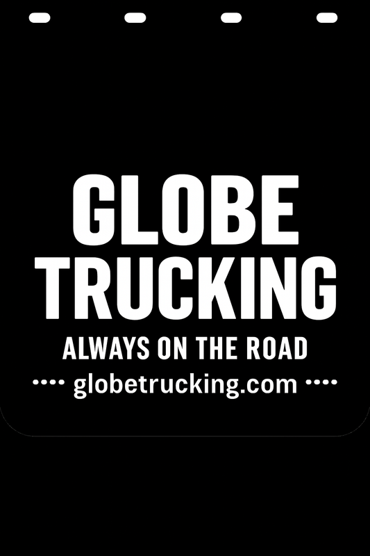 Custom Semi-Truck, Work Truck, Box Truck Mud Flap | Create Your Own Mud Flaps | Add Your Own Logo Or Text | Custom Mud Flap Template Designs v278